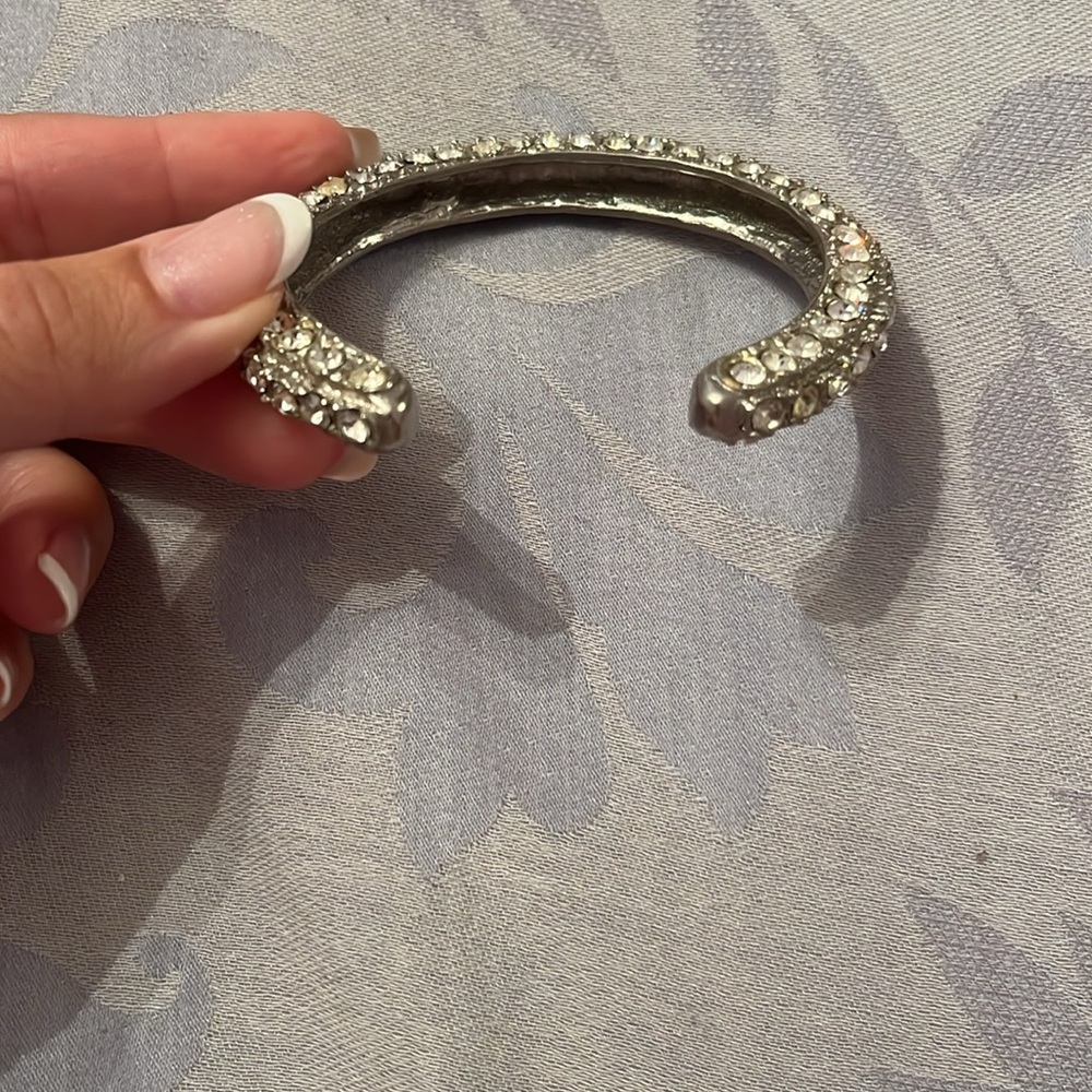 Silver bangle - Picture 3 of 4